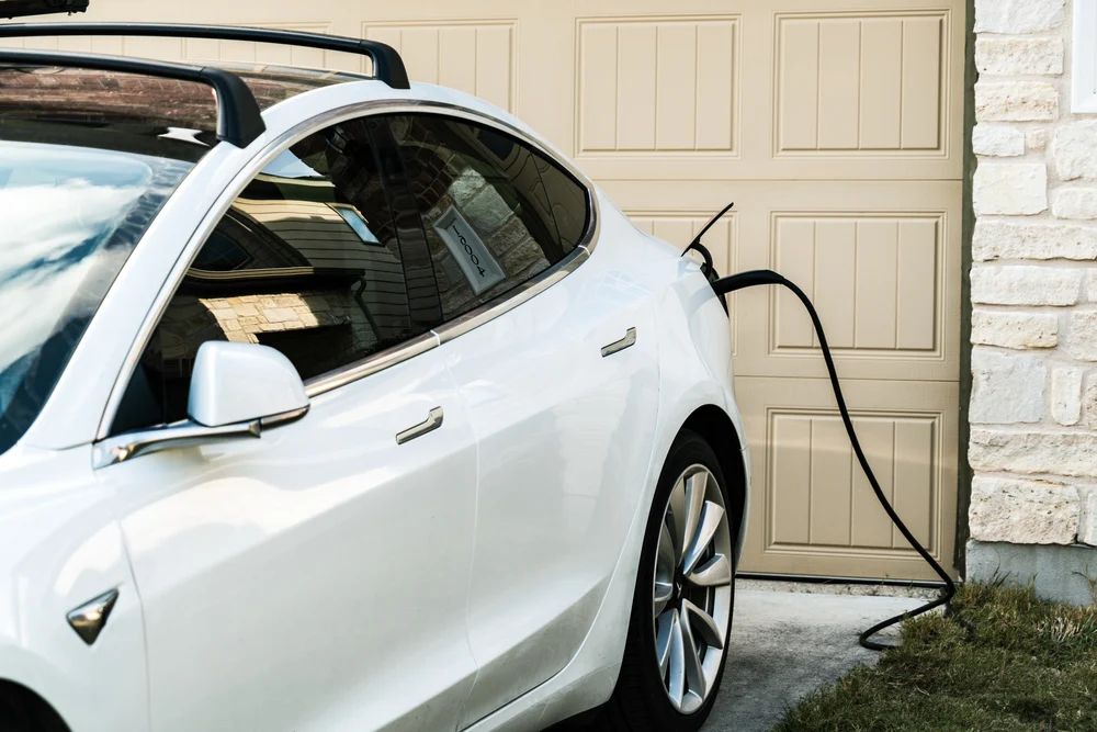 Electrician in Edinburgh carrying out Our Renewable Energy EV Charging Solutions